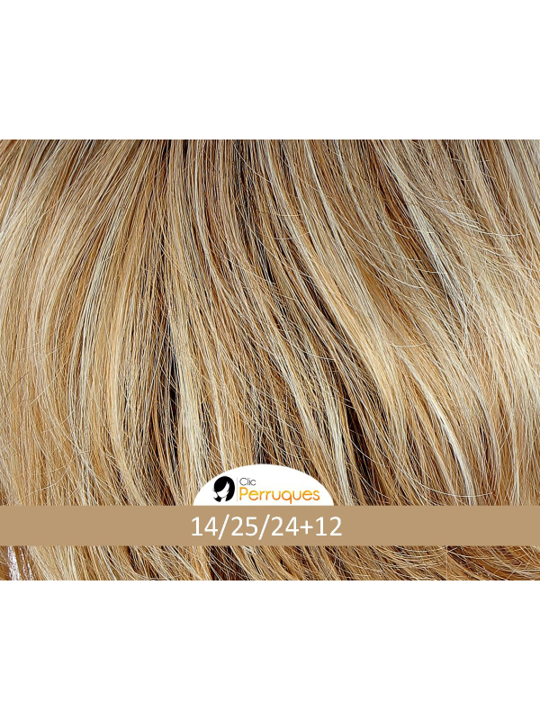 Perücke Tonia Mono Lace Gisela Mayer: gewellter Stufencarré, natürliches Volumen, dezente und komfortable Monofilament-Verarbeit