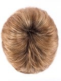Perücke Keira: spitz zulaufende Spitzen, Volumen und Bewegung, Rooted-Effekt (Ansatz) oder Mix (Balayage) für einen natürlichen 