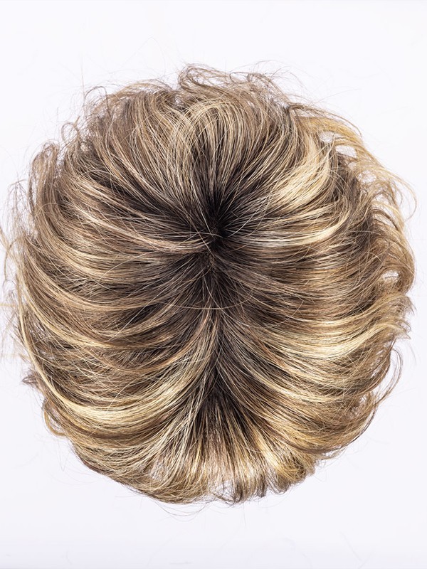 Perücke Like Mono Part Ellen Wille: kurzer, gestufter Bob, seitlicher Pony, extra-langer Lace-Front für einen natürlichen Effekt