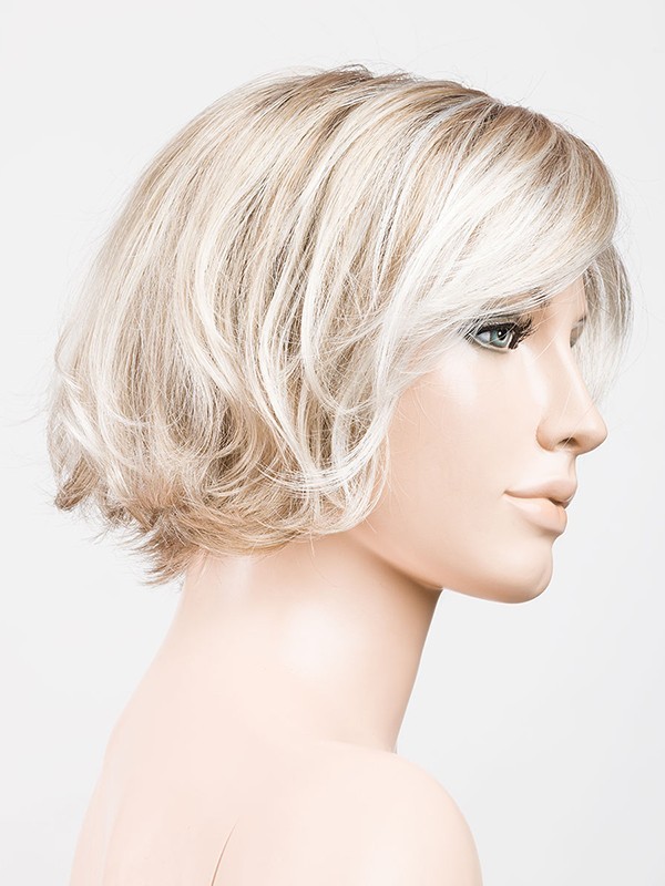 Perücke Like Mono Part Ellen Wille: kurzer, gestufter Bob, seitlicher Pony, extra-langer Lace-Front für einen natürlichen Effekt