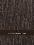 Perücke Limit Mono Part Hair Power: natürlicher Mono-Scheitel, ausgefranste Spitzen, Rooted-Effekt (dunkle Ansätze) und Mix-Strä