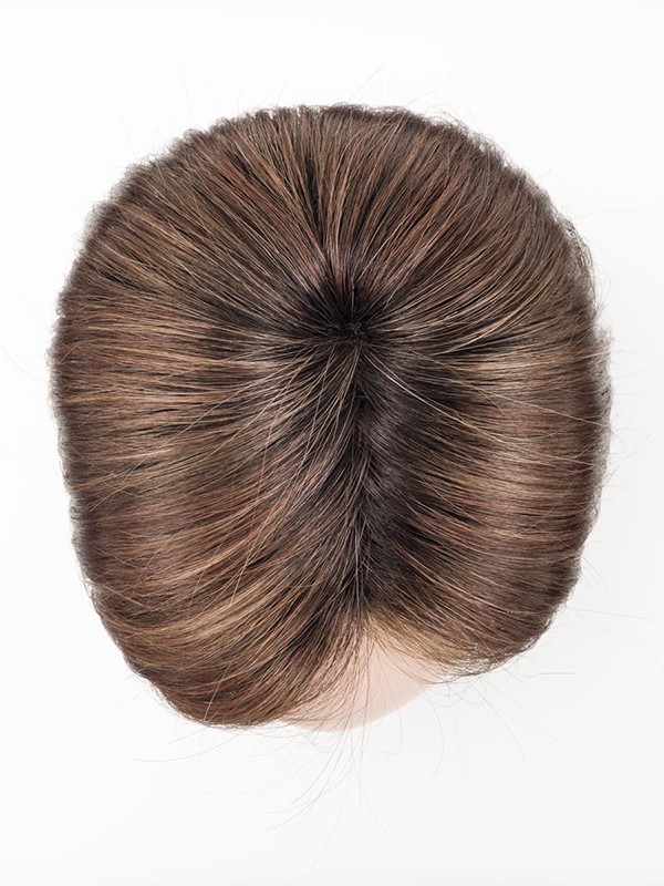 Perücke Limit Mono Part Hair Power: natürlicher Mono-Scheitel, ausgefranste Spitzen, Rooted-Effekt (dunkle Wurzeln) und Mix-Strä