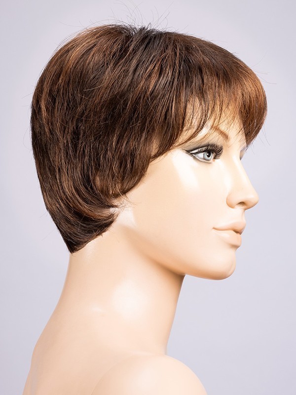 Perücke Liza Small Deluxe Kleingröße 52–54 cm: leichter Kurzhaarschnitt, natürlicher Effekt, Komfort und sicherer Halt.