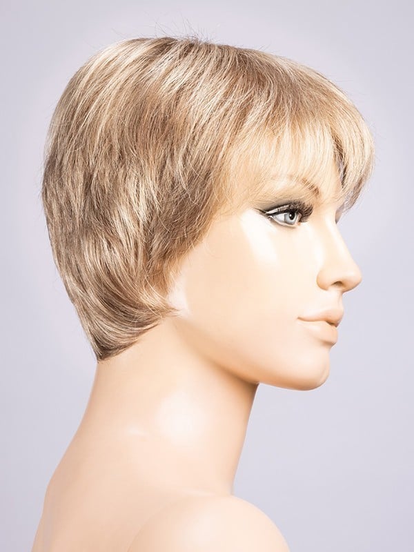 Perücke Liza Small Deluxe Kleingröße 52–54 cm: leichter Kurzhaarschnitt, natürlicher Effekt, Komfort und sicherer Halt.