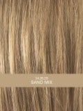 Perücke Miley Small Mono kleine Größe: langes Haar, leichter Pony, natürlicher Finish (48–54 cm)