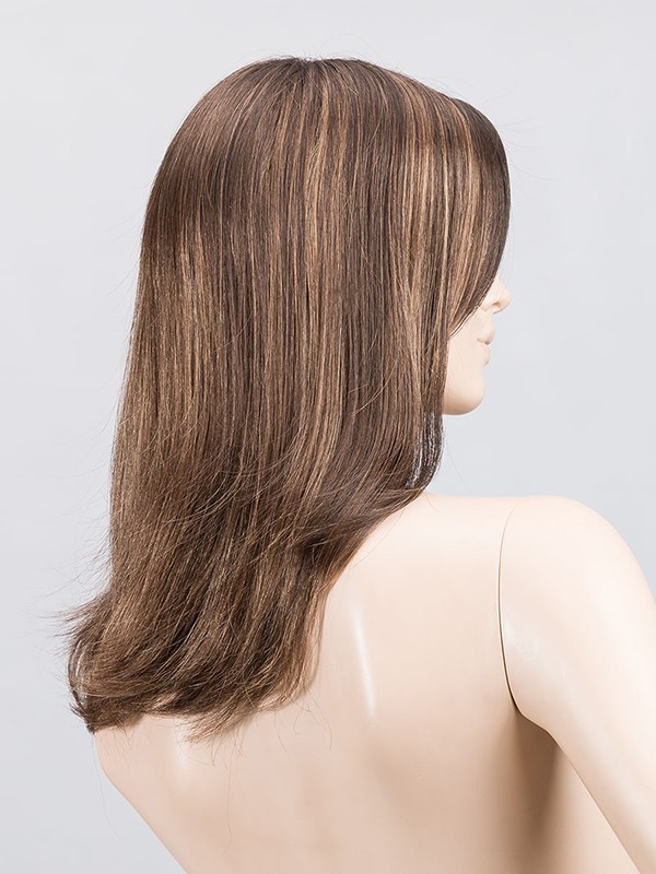 Perücke Miley Small Mono kleine Größe: langes Haar, leichter Pony, natürlicher Finish (48–54 cm)