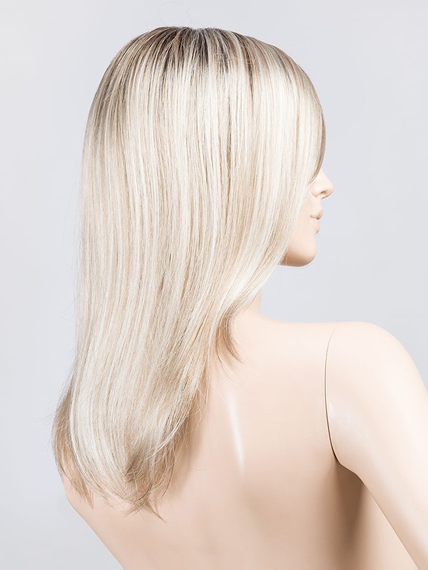Perücke Miley Small Mono kleine Größe: langes Haar, leichter Pony, natürlicher Finish (48–54 cm)