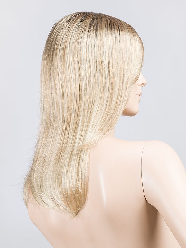 Perücke Miley Small Mono kleine Größe: langes Haar, leichter Pony, natürlicher Finish (48–54 cm)
