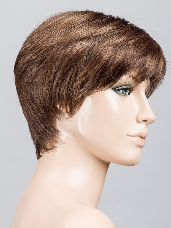 Damenperücke Ellen Wille Seven Mono Part: eleganter Kurzhaarschnitt aus hochwertigen Kunstfasern, natürliches Aussehen und angen