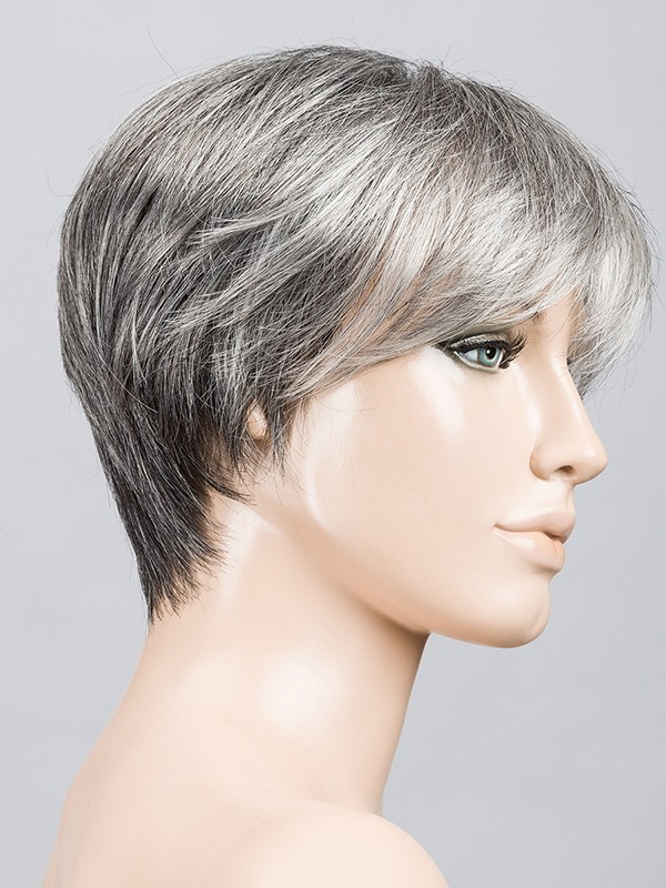 Damenperücke Ellen Wille Seven Mono Part: eleganter Kurzhaarschnitt aus hochwertigen Kunstfasern, natürliches Aussehen und angen