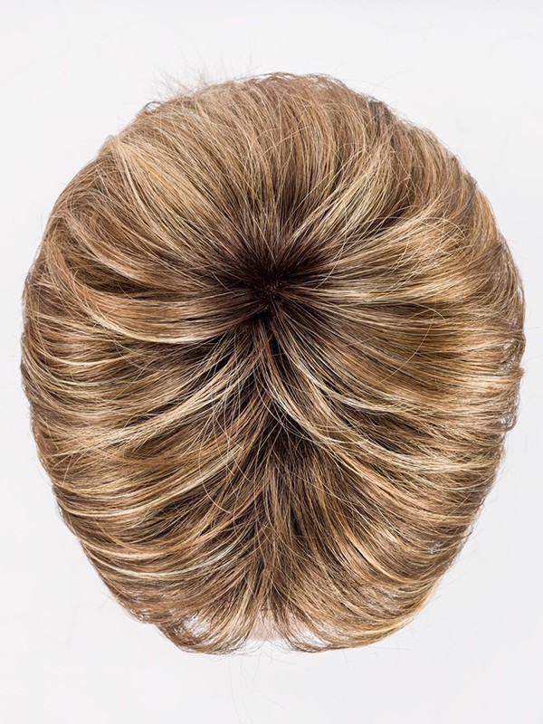 Perücke Sky Ellen Wille kurz: leicht, luftig, ungekämmter Effekt, Optionen rooted (dunkle Ansätze) oder mix (Balayage).
