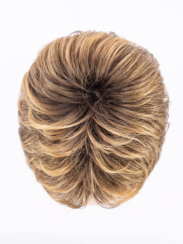 Perücke Sun Mono Ellen Wille: kurzer, gestufter Schnitt, hitzebeständige Faser 130°C und extra-langer unsichtbarer Lace Front fü