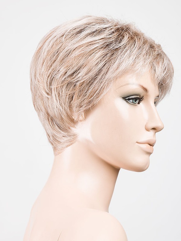 Perücke Sun Mono Ellen Wille: kurzer, gestufter Schnitt, hitzebeständige Faser 130°C und extra-langer unsichtbarer Lace Front fü