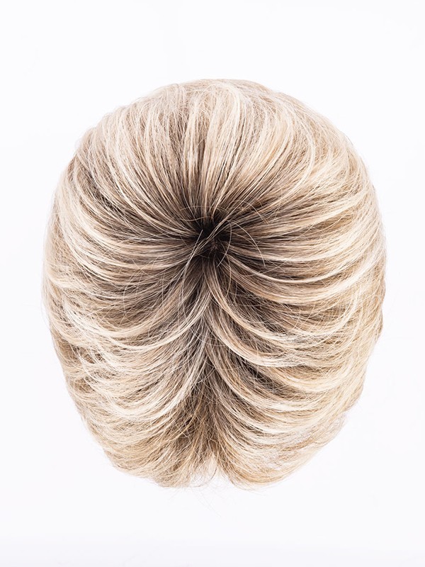 Perücke Sun Mono Ellen Wille: kurzer, gestufter Schnitt, hitzebeständige Faser 130°C und extra-langer unsichtbarer Lace Front fü