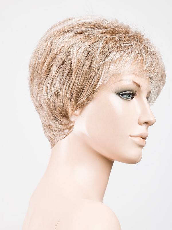 Perücke Sun Mono Ellen Wille: kurzer, gestufter Schnitt, hitzebeständige Faser 130°C und extra-langer unsichtbarer Lace Front fü
