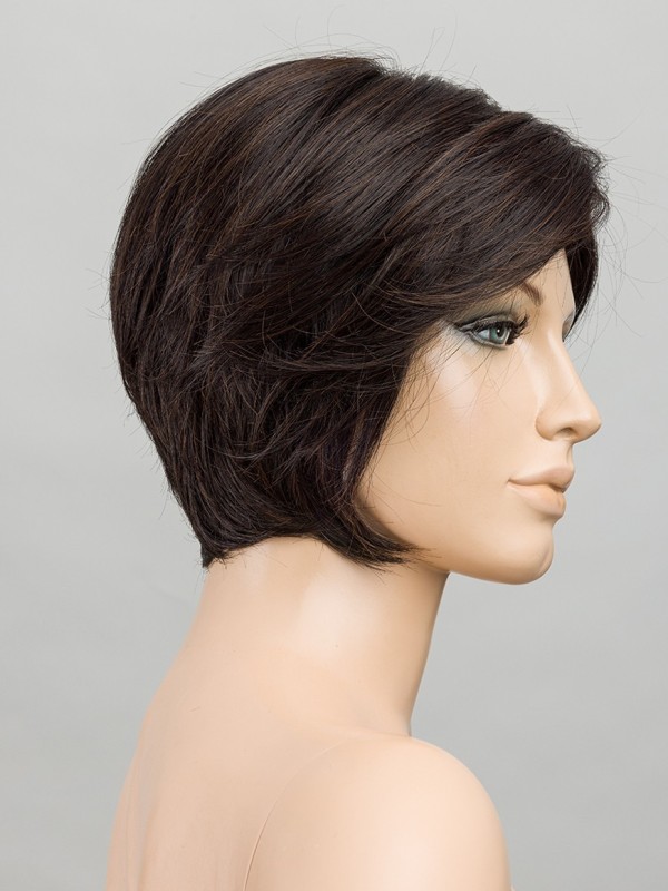 Kurze asymmetrische Perücke Glam Soft Ellen Wille – extra langer Tüll