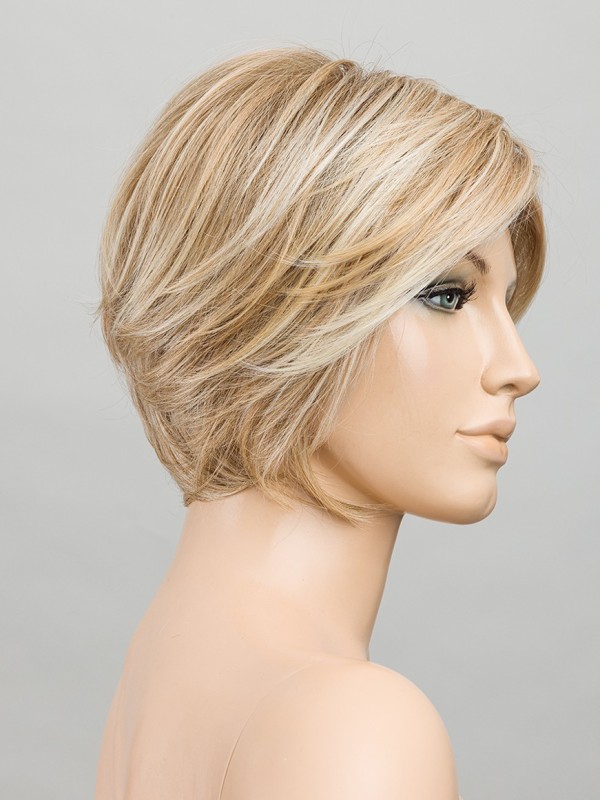 Kurze asymmetrische Perücke Glam Soft Ellen Wille – extra langer Tüll