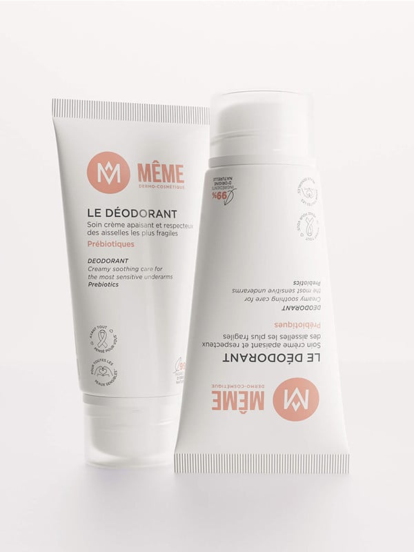 Deodorant-Creme 50 ml Même, Körperpflege für empfindliche Haut, absorbiert Schweiß und neutralisiert Gerüche im Alltag