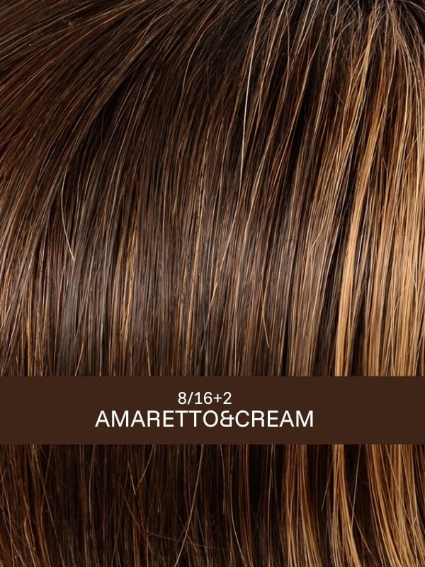 Perücke Sun Mora Lace Gisela Mayer langes glattes Haar mit diskretem Lace Front und natürlichem Volumen, in mehreren Farb