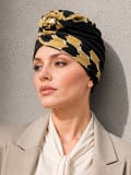 Turban Venus MM Paris aus Bambus, leichte und weiche Knotenmütze, komfortabel und thermoregulierend. Farben vergleichen.