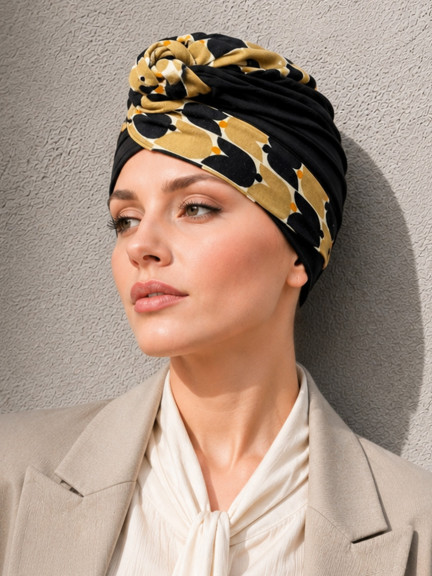 Turban Venus MM Paris aus Bambusfaser, weich und bequem