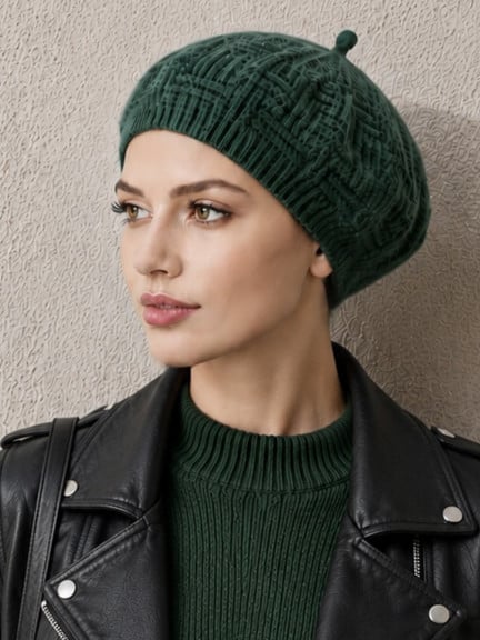 Baskenmütze Alexis MM Paris aus Angora, Wolle und Acryl in trendigen Farben