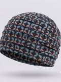 Turban Lora Volume Gisela Mayer im Retro-Print mit Falten und Volumeneffekt, weiches Futter aus Bambusviskose