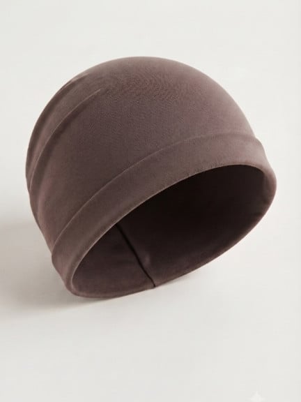 Turban-Set Lena Volume Uni Gisela Mayer, zweiteilige Kopfbedeckung in Uni-Farbe mit natürlichem Volumen und schlichtem Stil.