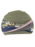 Turban Set Nele Gisela Mayer 2-in-1 aus Bambusviskose mit weicher Mütze und integriertem Stirnband, Einheitsgröße, bequem und at