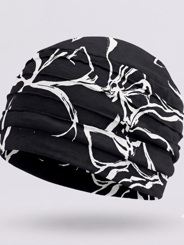 Turban Florida Printed Gisela Mayer plissiert bedruckt