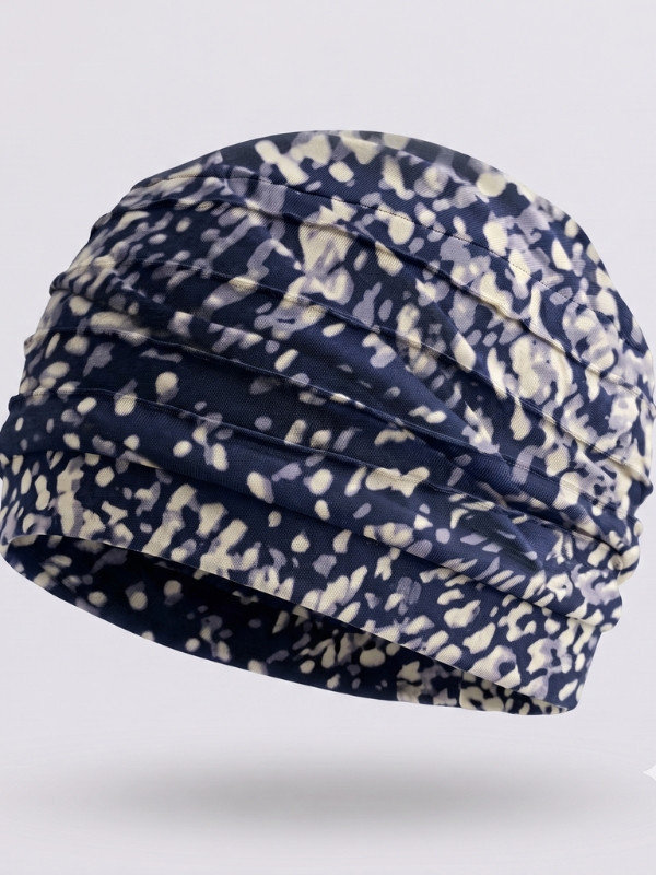 Turban Florida Printed Gisela Mayer plissiert bedruckt