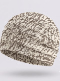 Turban Florida Printed Gisela Mayer, leicht und weich plissiert aus Bambusfaser, femininer Print für optimalen Komfort im Alltag