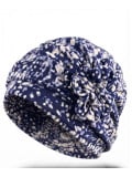 Turban Anna Printed Gisela Mayer bedruckt mit Blume
