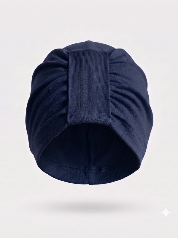 Aktion Gisela Mayer Turban, plissiert aus Bambus/Viskose, bequeme Mütze und Turban in Einheitsgröße, in mehreren Farben erhältli