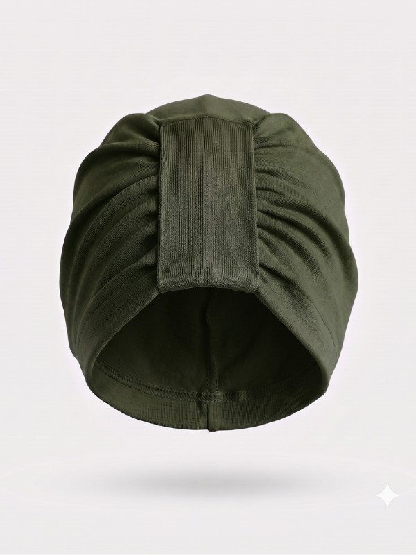 Aktion Gisela Mayer Turban, plissiert aus Bambus/Viskose, bequeme Mütze und Turban in Einheitsgröße, in mehreren Farben erhältli