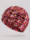 Bahama Printed Gisela Mayer Turban aus bedrucktem Bambus, leicht, atmungsaktiv und ultraweich für täglichen Komfort auf der Kopf