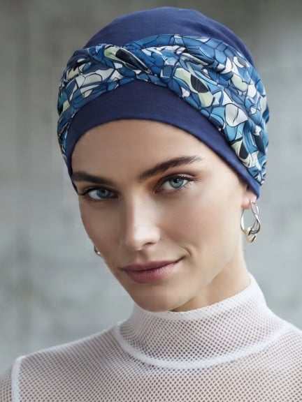 Zoye Gisela Mayer Stirnband aus weicher Viskose, Einheitsgröße, über Turban, Mütze oder Perücke tragbar für einen komfortablen S