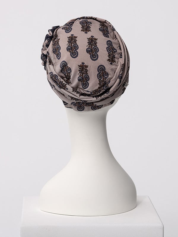 Lotus Bambus-Mütze von Christine Headwear aus Caretech®-Bambusviskose, eleganter und bequemer Turban für empfindliche Kopfhaut