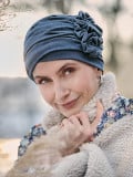 Lotus Bambus-Mütze von Christine Headwear aus Caretech®-Bambusviskose, eleganter und bequemer Turban für empfindliche Kopfhaut