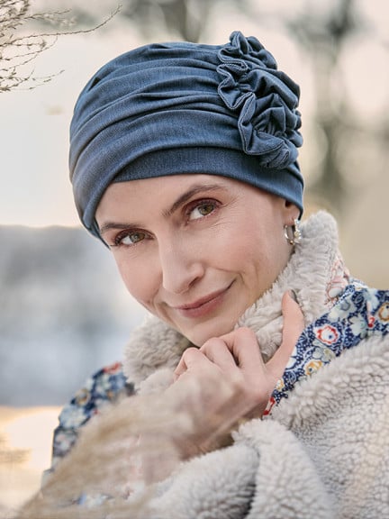 Chemo-Mütze Bambus Lotus Christine Headwear – weich & atmungsaktiv