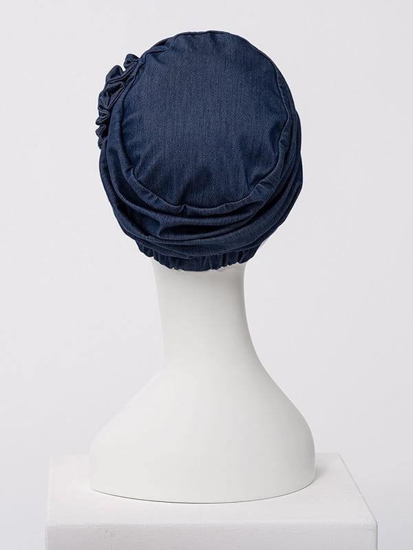 Lotus Bambus-Mütze von Christine Headwear aus Caretech®-Bambusviskose, eleganter und bequemer Turban für empfindliche Kopfhaut
