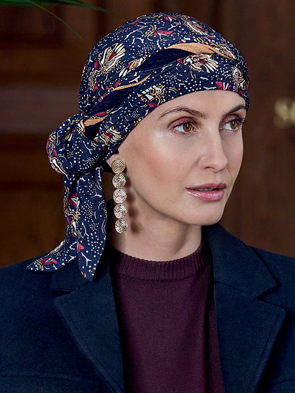 Béatrice Bambus-Schalturban von Christine Headwear aus Caretech®-Bambusviskose, weich, atmungsaktiv und bequem für die Kopfhaut