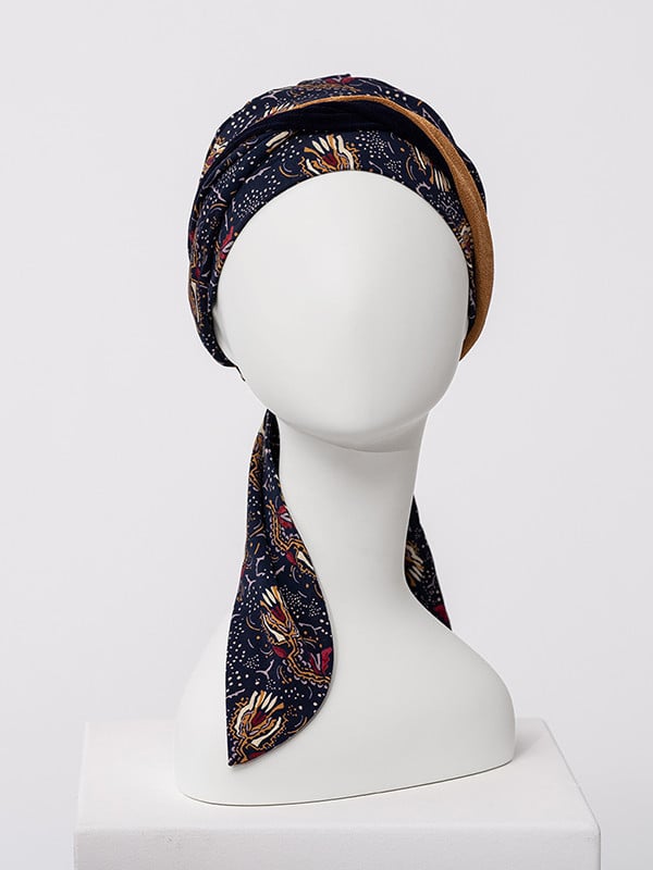 Béatrice Bambus-Schalturban von Christine Headwear aus Caretech®-Bambusviskose, weich, atmungsaktiv und bequem für die Kopfhaut
