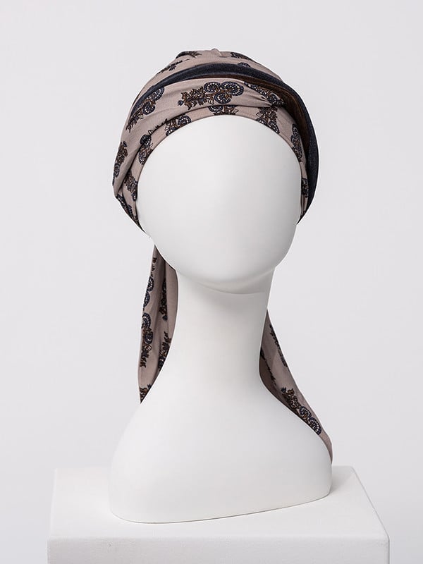 Béatrice Bambus-Schalturban von Christine Headwear aus Caretech®-Bambusviskose, weich, atmungsaktiv und bequem für die Kopfhaut