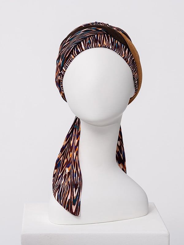 Béatrice Bambus-Schalturban von Christine Headwear aus Caretech®-Bambusviskose, weich, atmungsaktiv und bequem für die Kopfhaut