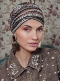 Boho Christine Headwear Mütze, leichter und bequemer Boho-Turban aus Bambus, Einheitsgröße, in mehreren Farben erhältlich und 