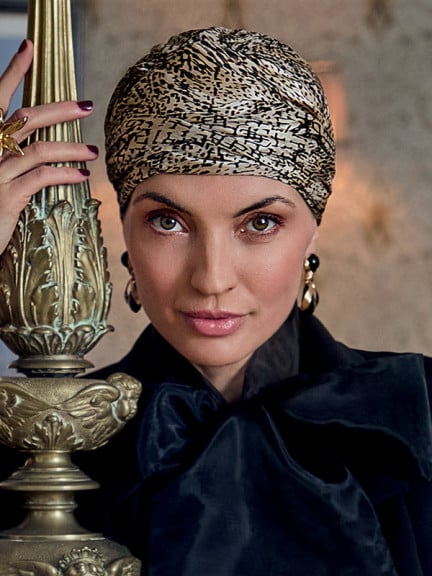 Chemo-Mütze Boho Christine Headwear – Bohème-Turban aus Bambus