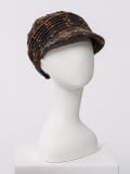 Boho Spirit Kappe von Christine Headwear, böhmischer Herbst-/Winterhut mit breitem Schirm, bequemem Baumwollfutter, Farbe Kokos