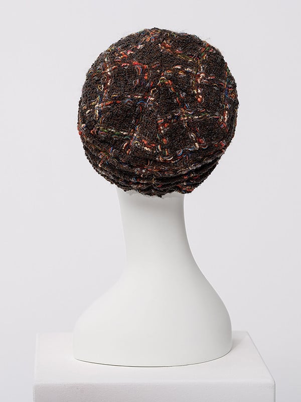 Boho Spirit Christine Headwear Kappe, Boho-Hut für Herbst/Winter mit breitem Schirm, bequemem Baumwollfutter, Farbe Coc