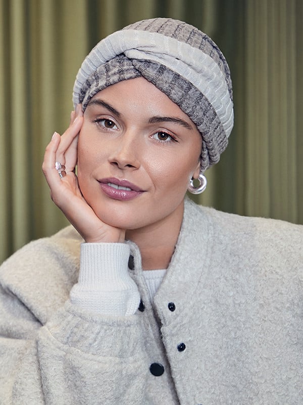 Chemo-Mütze Viva Christine Headwear aus bambusgefütterter Baumwolle